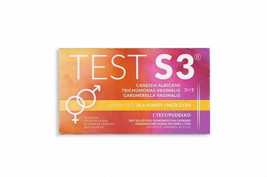 Test Antygenowy S3 - Wykrywający choroby intymne Farmabol