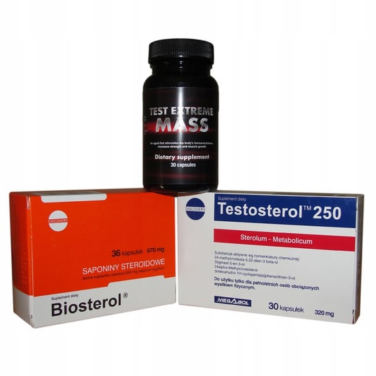 Test Extreme Mass + Biosterol + Testosterol steryd Najlepsze Suple