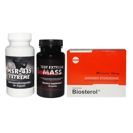 Test Extreme + MSR 435 + Biosterol Moc sterydów Noxpharm