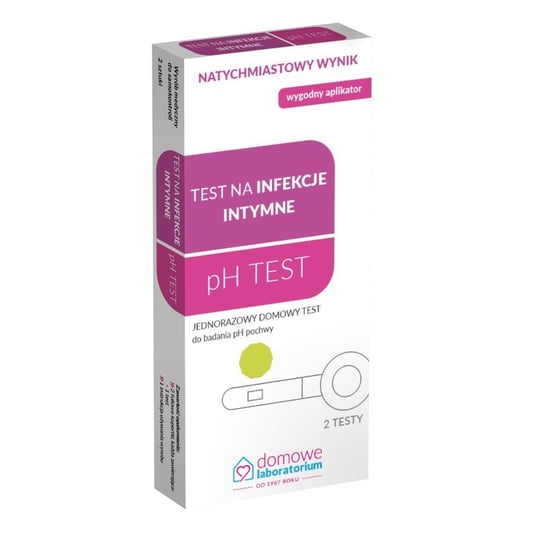 Test na infekcje intymne pH TEST - 2 testy Hydrex