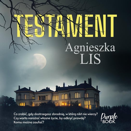 Testament - audiobook Lis Agnieszka