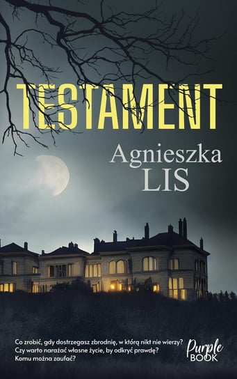 Testament - ebook mobi Lis Agnieszka