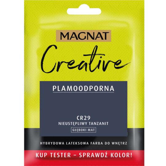 Tester Farby Magnat Creative Nieustępliwy Tanzanit  CR29 30ml Śnieżka Śnieżka