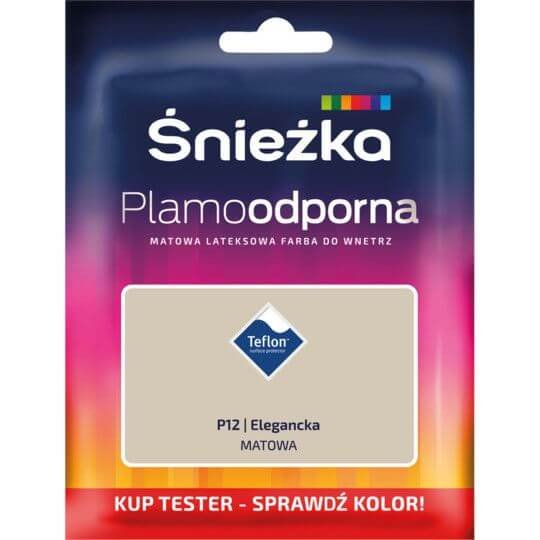 Tester Farby Plamoodporna Elegancka P12 30 ml Śnieżka Śnieżka