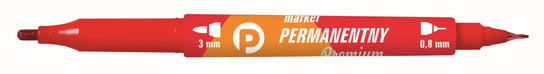 Tetis, Marker Permanetny Premiumi Czerwony Paczka 12 Sztuk TETIS