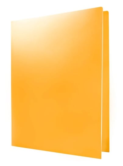 Tetis, Skoroszyt A4 PP pomarańczowy TETIS