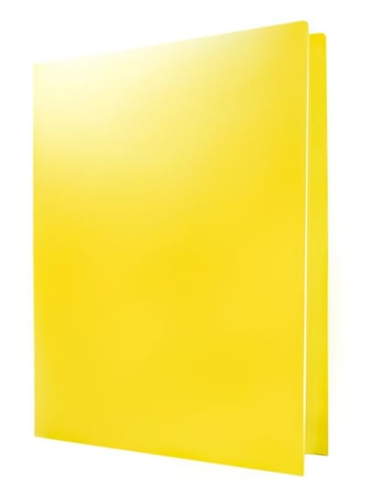 Tetis, Skoroszyt A4 PP żółty TETIS