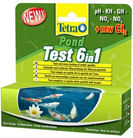 Tetra, Pond Test 6in1, 25 sztuk. Tetra