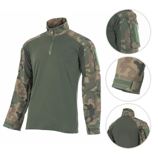 Texar Bluza sportowa Polowa Combat PL Camo - PL Camo - XL Texar