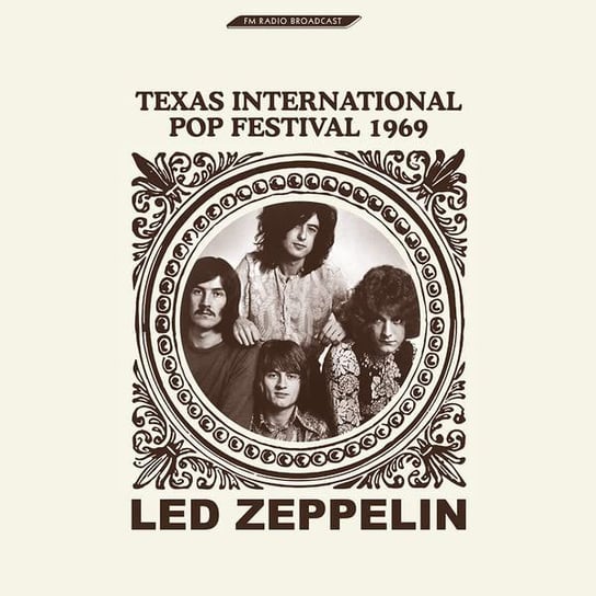 Texas International Pop Festival 1969, płyta winylowa Led Zeppelin