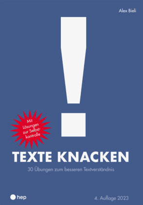 Texte knacken (Neuauflage 2023) hep Verlag