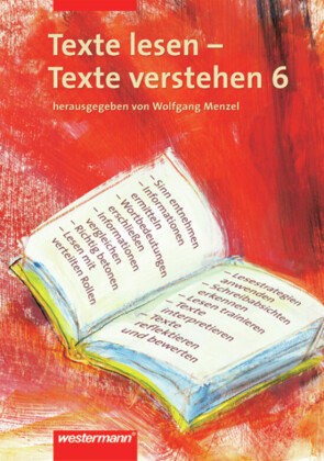 Texte lesen, Texte verstehen 6. Arbeitsheft Westermann Schulbuch, Westermann Schulbuchverlag