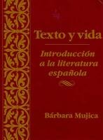 Texto y vida Mujica Barbara