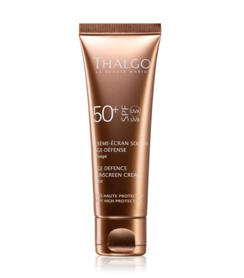 Thalgo, Age Defence Sunscreen Cream, Preparat do opalania twarzy SPF 50+, 50 ml Thalgo