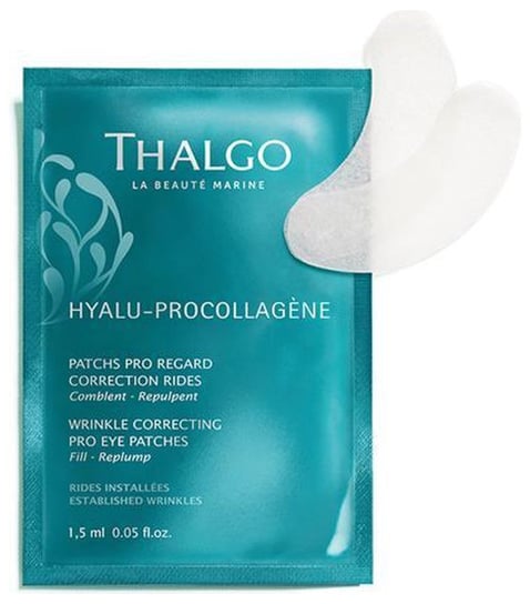 Thalgo Hyalu-Procollagene Wrinkle Correcting Pro Eye Patches na okolice oczu 8 x 2 szt 12 ml Thalgo