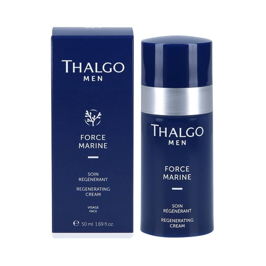 Thalgo, Men Force Marine, Krem przeciwzmarszczkowo regulujący, 50 ml Thalgo
