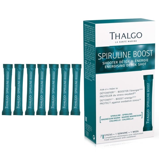 Thalgo Spiruline Boost Zestaw: detoksykująco-energetyzujący napój ze spiruliną 7x5g Thalgo