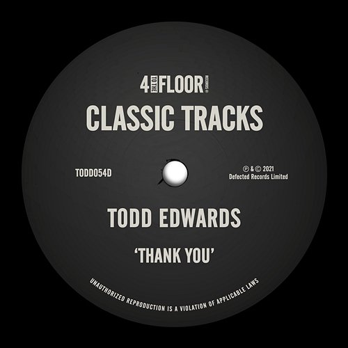 Thank You Todd Edwards