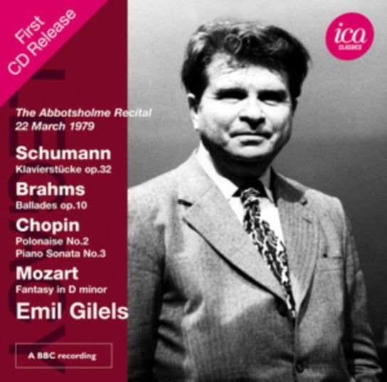 The Abbotsholme Recital Gilels Emil