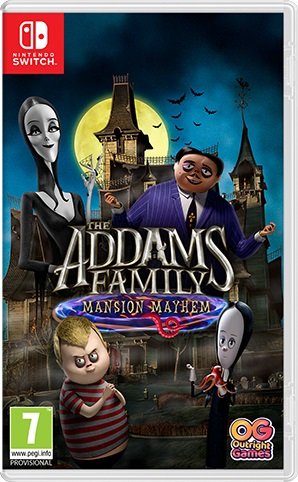 The Addams Family: Mansion Mayhem, Nintendo Switch Outright games