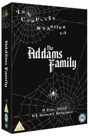 The Addams Family: The Complete Seasons 1-3 (brak polskiej wersji językowej) Hiller Arthur, Lanfield Sidney, Salkow Sidney, Cherry Z. Stanley