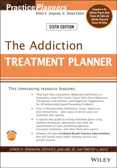 The Addiction Treatment Planner Sixth Edition Anton Jongsma