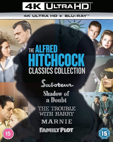 The Alfred Hitchcock Classics Collection vol. 2: Saboteur / Shadow of a Doubt / The Trouble with Harry / Marnie / Family Plot Various Directors