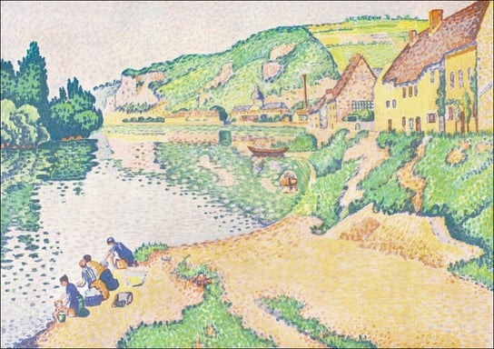 The Andelys, Paul Signac - plakat 40x30 cm Galeria Plakatu