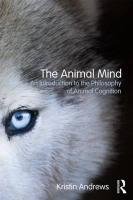 The Animal Mind Andrews Kristin