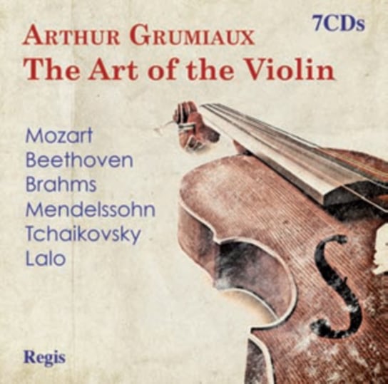 The Art Of The Violin Grumiaux Arthur