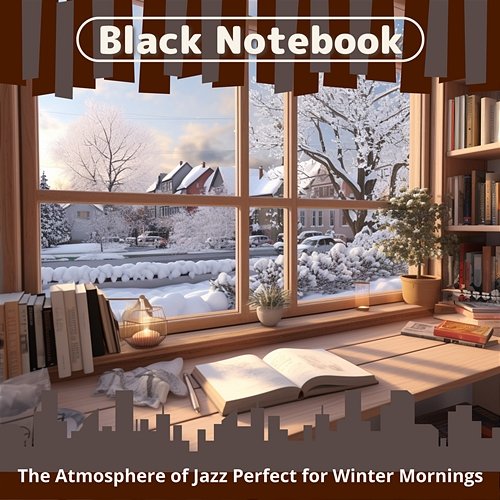 The Atmosphere of Jazz Perfect for Winter Mornings Black Notebook