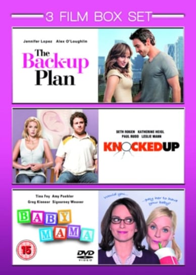 The Back-up Plan/Knocked Up/Baby Mama (brak polskiej wersji językowej) Poul Alan, Apatow Judd, McCullers Michael