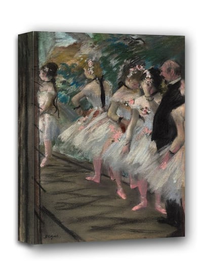 The Ballet, Edgar Degas - obraz na płótnie 90x120 cm Galeria Plakatu