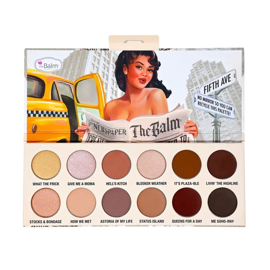The Balm, Ms Nude York, Eyeshadow Palette, Palet Cieni Do Powiek The Balm