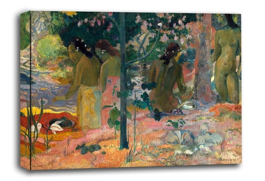 The Bathers, Paul Gauguin - obraz na płótnie 30x20 cm Galeria Plakatu