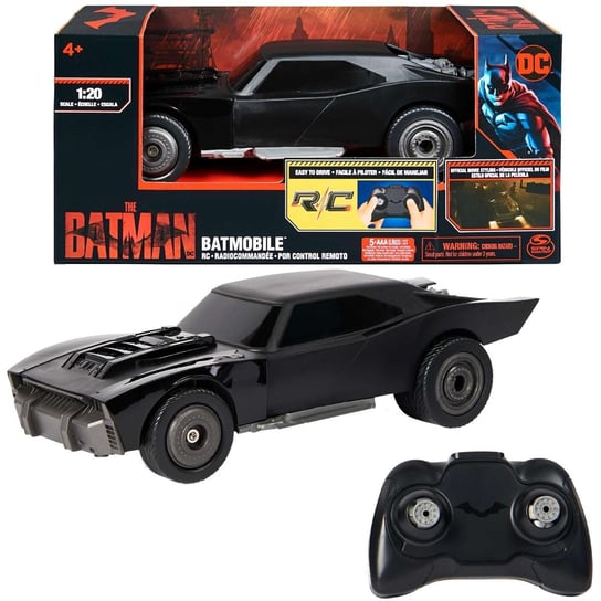 The Batman samochód Batmobile RC zdalnie sterowany na pilot 1:20 Batman RC