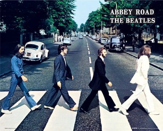The Beatles (Abbey road) - plakat 50x40 cm The Beatles