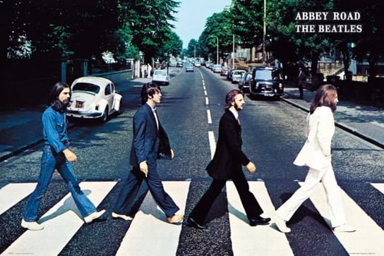 The Beatles (Abbey road) - plakat 91,5x61 cm The Beatles