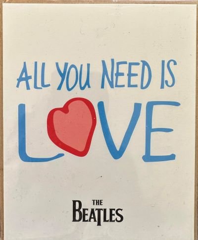 The Beatles- Kartka 'All You Need Is Love' z kopertą Inna marka