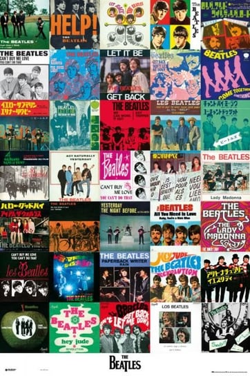 The Beatles Singles - plakat 61x91,5 cm The Beatles