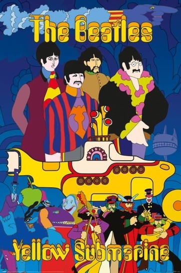 The Beatles Yellow Submarine - plakat The Beatles