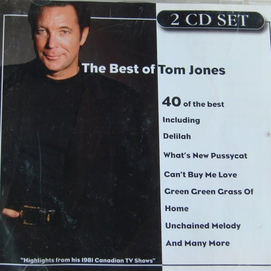 The Best Of Tom Jones Jones Tom