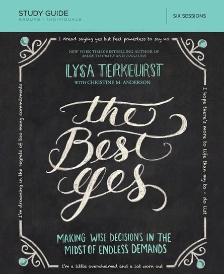 The Best Yes Study Guide TerKeurst Lysa