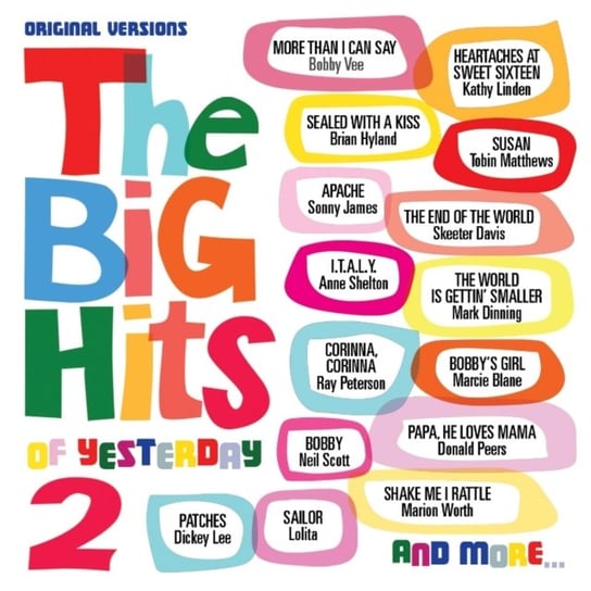 The Big Hits Of Yesterday Various Artists