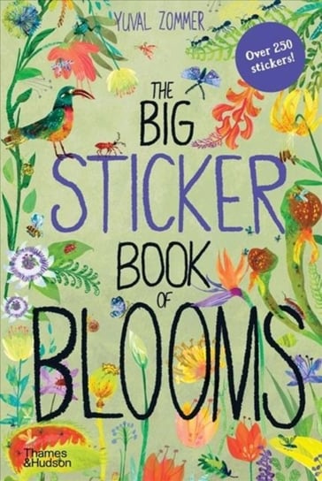 The Big Sticker Book of Blooms Zommer Yuval