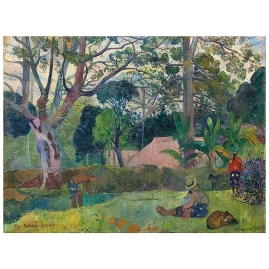 The Big Tree (Te Raau Rahi) Gauguin 60x80 Legendarte