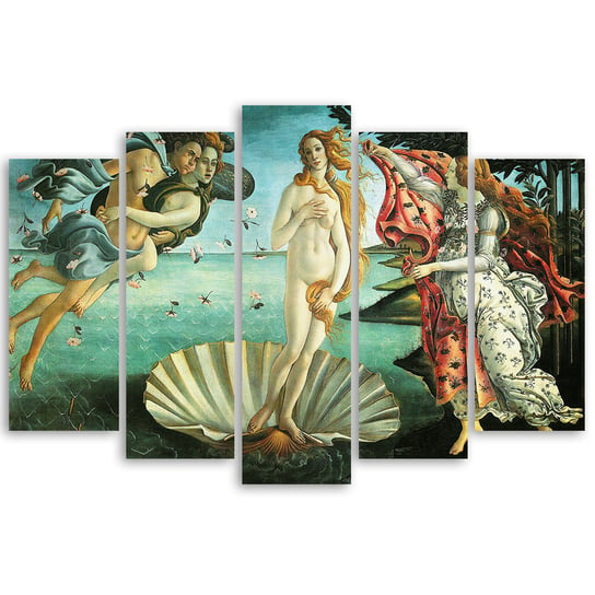 The Birth Of Venus 150x100 (5 Panele) Legendarte