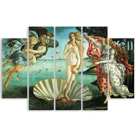 The Birth Of Venus 150x100 (5 Panele) Legendarte