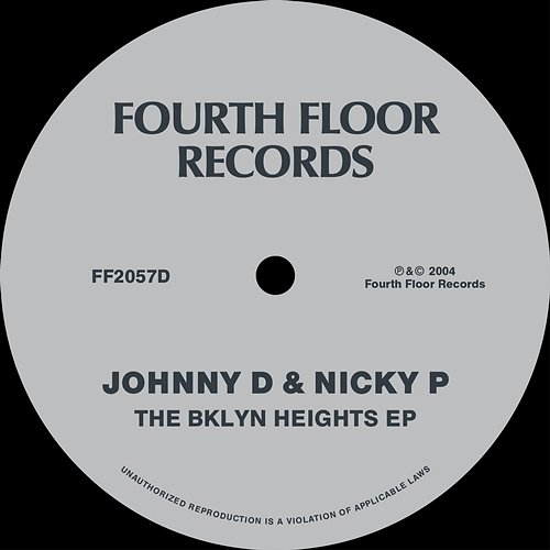 The Bklyn Heights EP Johnny D & Nicky P