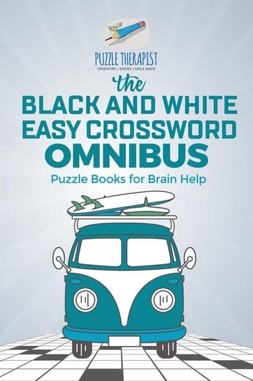 The Black and White Easy Crossword Omnibus | Puzzle Books for Brain Help Puzzle Therapist